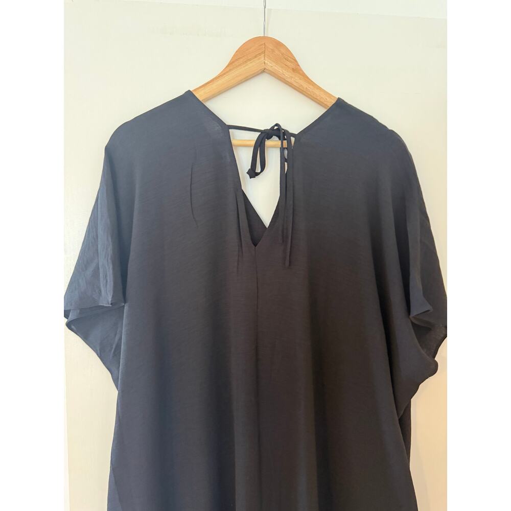 Jodifl Black Kaftan Midi Dress ✨ - Picture 5 of 5